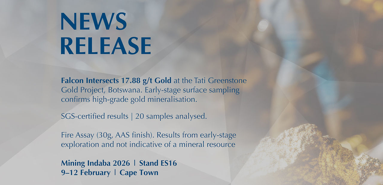 High-grade gold result of 17.88 g/t Au confirmed at Tati Greenstone Project